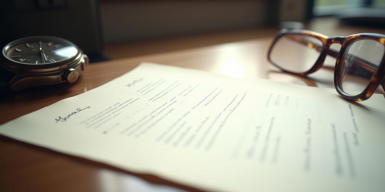 Close up of a legal document with a mechanical watch and glasses, representing precision and timely updates